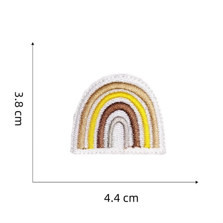 Sun-style Embroidered Label best